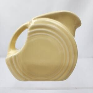 Fiestaware Sunflower Mini Disc Pitcher Fiesta Yellow Small Creamer 5oz